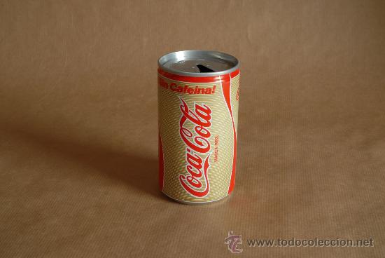 Coleccionismo de Coca-Cola y Pepsi: Lata de Coca-Cola Sin Cafeina. - Foto 1