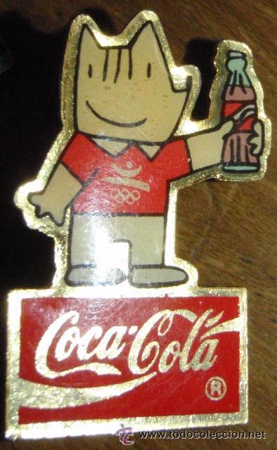 Coleccionismo de Coca-Cola y Pepsi: Coca-Cola y Cobi. Barcelona 92. - Foto 1