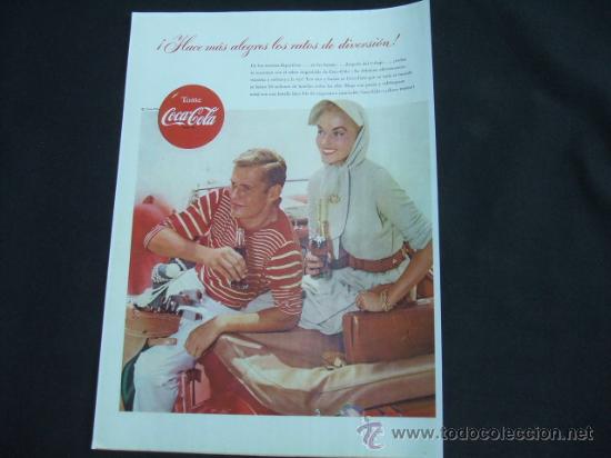 Coleccionismo de Coca-Cola y Pepsi: PUBLICIDAD COCA-COLA - - Foto 1