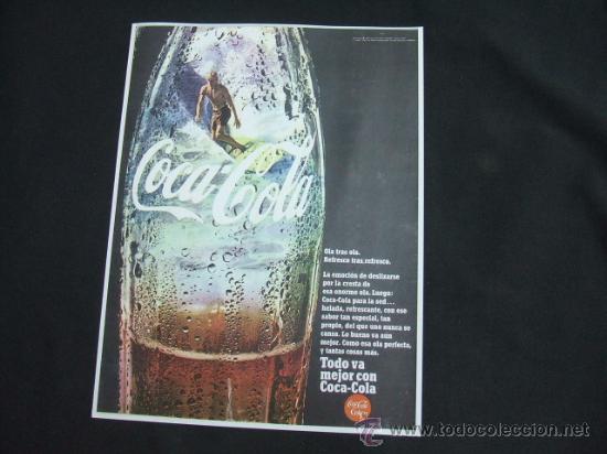 Coleccionismo de Coca-Cola y Pepsi: PUBLICIDAD COCA-COLA - - Foto 1