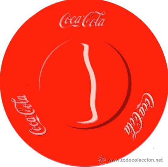 Coleccionismo de Coca-Cola y Pepsi: Posavasos de Coca Cola (Pl&aacute;stico) - Foto 1