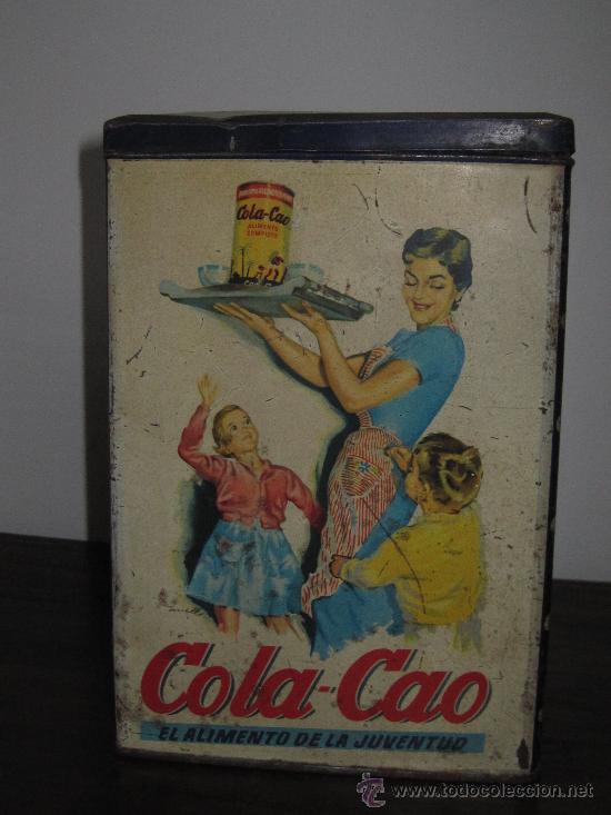 Coleccionismo de Coca-Cola y Pepsi: CAJA DE COLA CAO - Foto 1