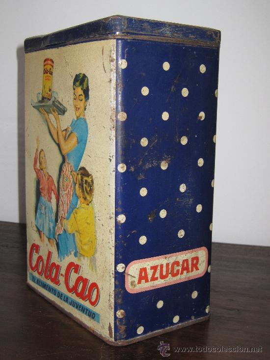Coleccionismo de Coca-Cola y Pepsi: CAJA DE COLA CAO - Foto 2