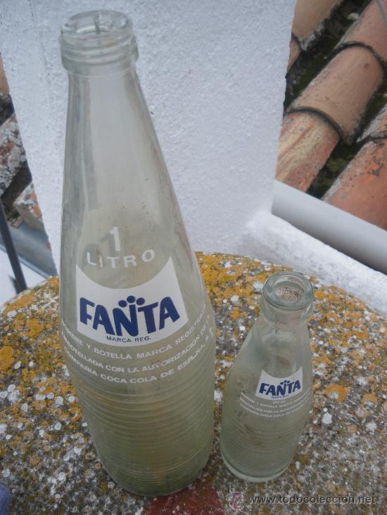 Coleccionismo de Coca-Cola y Pepsi: FANTA, LITRO Y BOTELLIN - Foto 2