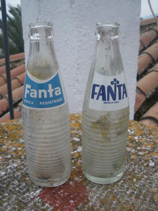 Coleccionismo de Coca-Cola y Pepsi: FANTA, 2 BOTELLINES. - Foto 1