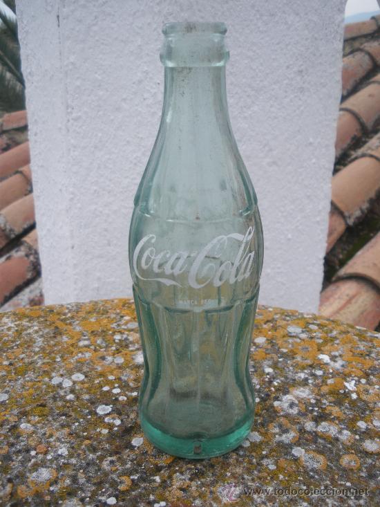 Sammeln von Coca-Cola und Pepsi: BOTELLIN DE COCA COLA, MARCA REG. CON LETRAS EN LA BASE.