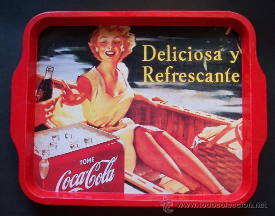 Collecting of Coca-Cola and Pepsi: Bandeja met&aacute;lica de Coca Cola (1995)