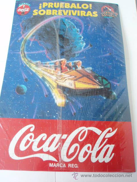 Coleccionismo de Coca-Cola y Pepsi: Antiguo Puzle de la casa Coca Cola sin sacar de su bolsa