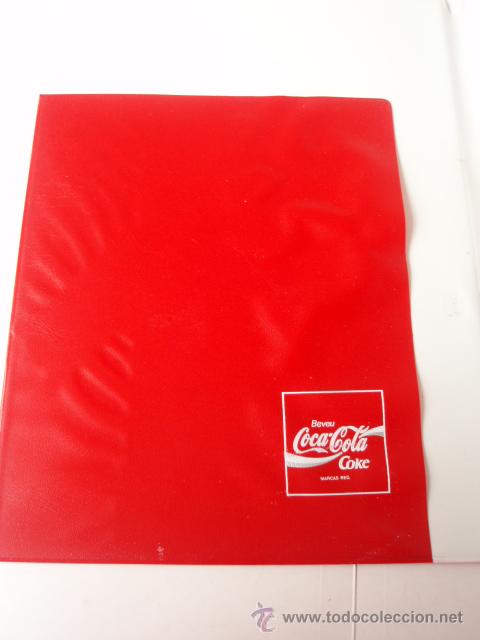 Collectionnisme de Coca-Cola et Pepsi: Carpeta de la casa Coca Cola de los a&ntilde;os 90