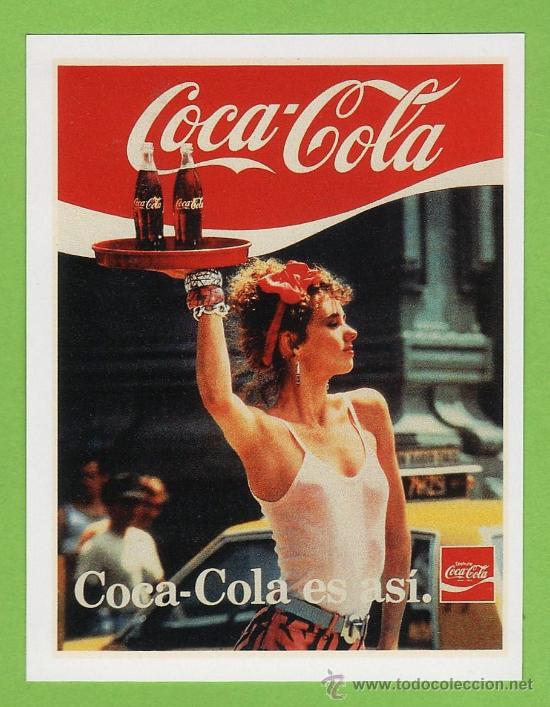 Collezionismo di Coca-Cola e Pepsi: cromo - coca-cola / coca - cola - campa&ntilde;a pub. +es asi+ - coleccion original n&ordm; 6 - adhesivo