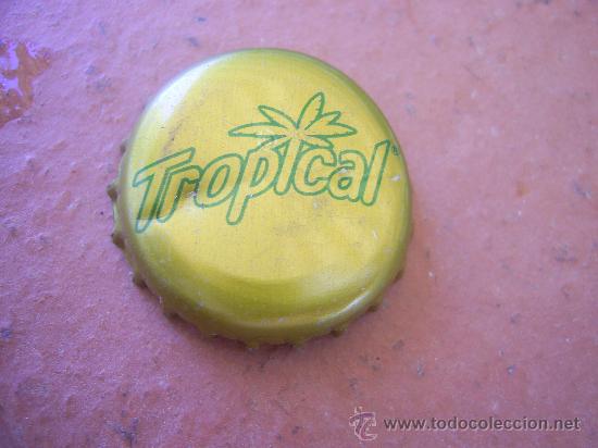Collezionismo di Coca-Cola e Pepsi: TAP&Oacute;N CORONA SODA BOTTLE CAP CHAPA REFRESCO TROPICAL . HONDURAS.(1)-----LOTE N. 1288--CARMANJO