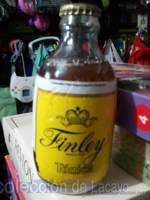 Colecionismo de Coca-Cola e Pepsi: RARA BOTELLA T&Oacute;NICA FINLEY CON RARISIMA CHAPA CORONA