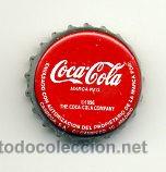 Collecting of Coca-Cola and Pepsi: chapa coca-cola - &copy;1996 casbega madrid (texto centro) - espa&ntilde;a   -c7