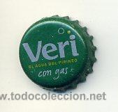 Colecionismo de Coca-Cola e Pepsi: chapa agua - VERI - N&ordm; KC40302 - FAB. U  -C10