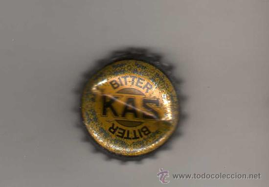 Colecionismo de Coca-Cola e Pepsi: (M) CHAPA BITTER KAS - SE&Ntilde;ALES DE USO