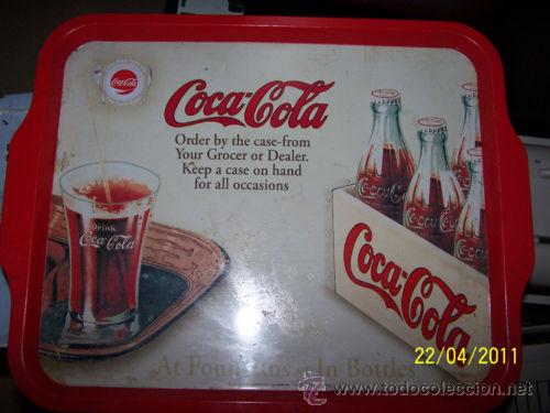 Coleccionismo de Coca-Cola y Pepsi: COCACOLA BANDEJA - Foto 1