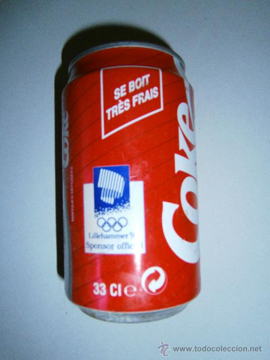 Colecionismo de Coca-Cola e Pepsi: COCA COLA JUEGOS OLIMPICOS 94 FRANCIA VACIA SIN ABRIR