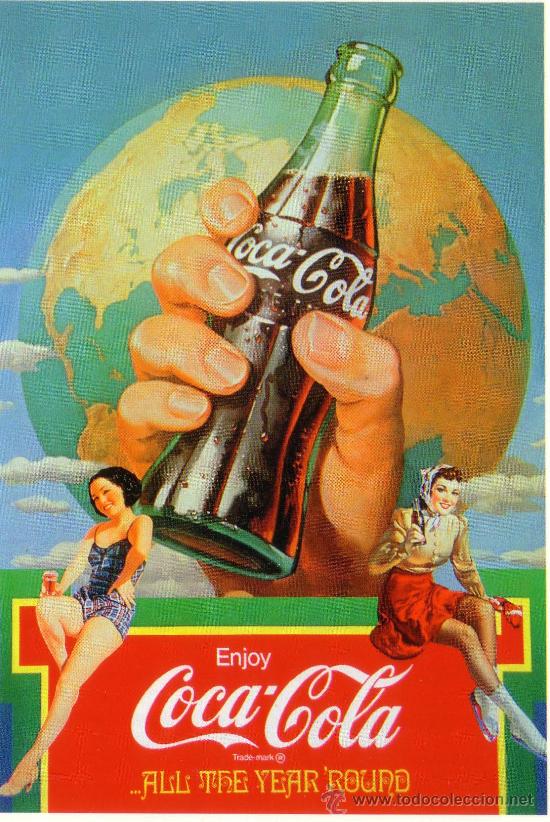 Colecionismo de Coca-Cola e Pepsi: POSTAL COCA COLA A&Ntilde;O 1997 N&ordm; 2418   ENVIO GRATIS