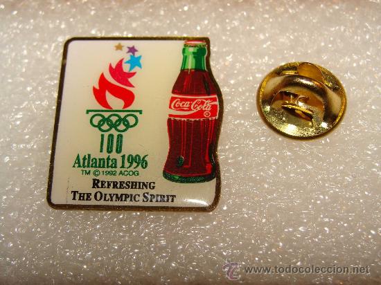 Pin De Coca Cola Juegos Olimpicos De Atlanta 1 Comprar Coleccionismo De Coca Cola Y Pepsi En Todocoleccion 30265672