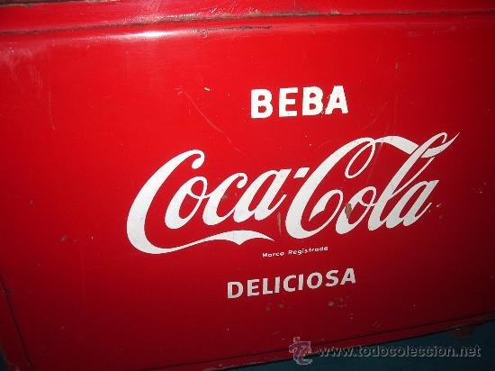 antigua nevera de cocacola, original. dificil d - Buy Coca-Cola and Pepsi  collectibles on todocoleccion