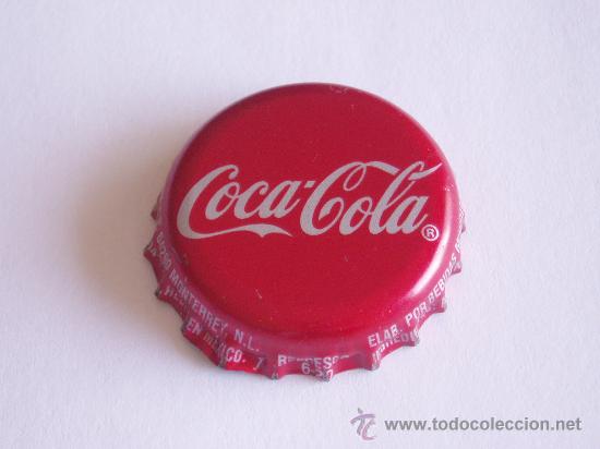 Colecionismo de Coca-Cola e Pepsi: CHAPA COCA-COLA MEXICO - MONTERREY