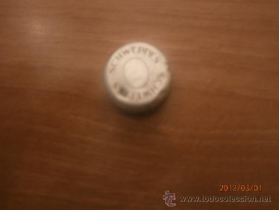 Coleccionismo de Coca-Cola y Pepsi: TAPON ROSCA SCHWEPPES - Foto 1