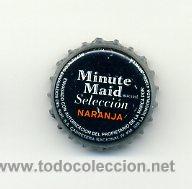 Collezionismo di Coca-Cola e Pepsi: chapa - minute maid / naranja - sevilla - fabricante zapata -c16 - jor