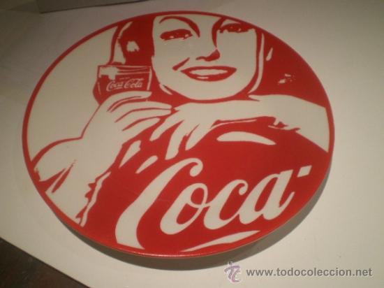 Collectionnisme de Coca-Cola et Pepsi: PLATO DE LOZA COCA COLA