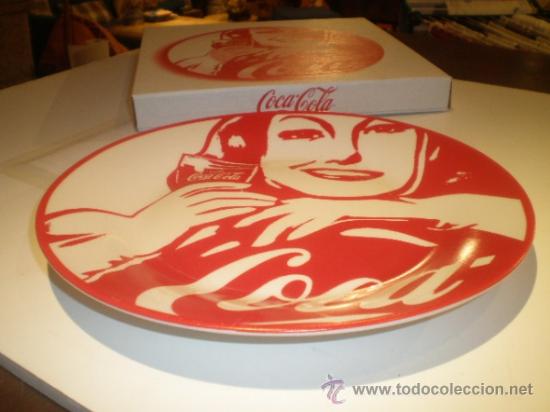 Coleccionismo de Coca-Cola y Pepsi: PLATO DE LOZA COCA COLA - Foto 3
