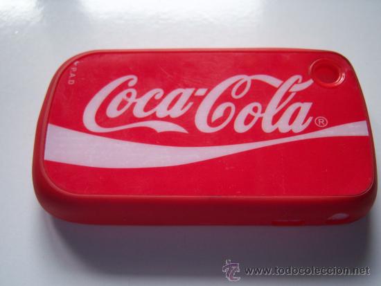 Collecting of Coca-Cola and Pepsi: Funda protectora para tel&eacute;fono Coca Cola. 6 x 10,50 cm