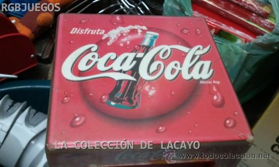 Collezionismo di Coca-Cola e Pepsi: SERVILLETERO COCA-COLA DISFRUTA COCA-COLA