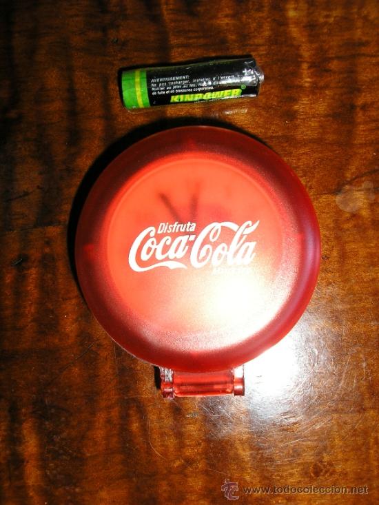 Coleccionismo de Coca-Cola y Pepsi: RELOG DE BOLSILLO - COCA COLA - Foto 11