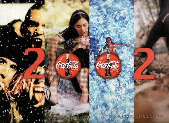 Collezionismo di Coca-Cola e Pepsi: calendario a&ntilde;o 2002