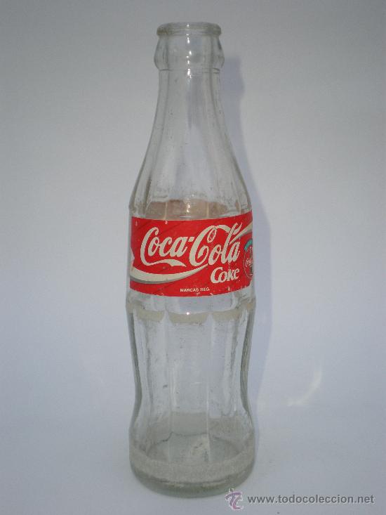 Collezionismo di Coca-Cola e Pepsi: Botella refresco *COCA COLA* 20 CL. ETIQUETA, A&Ntilde;O 95, CRISTAL TRANSPARENTE