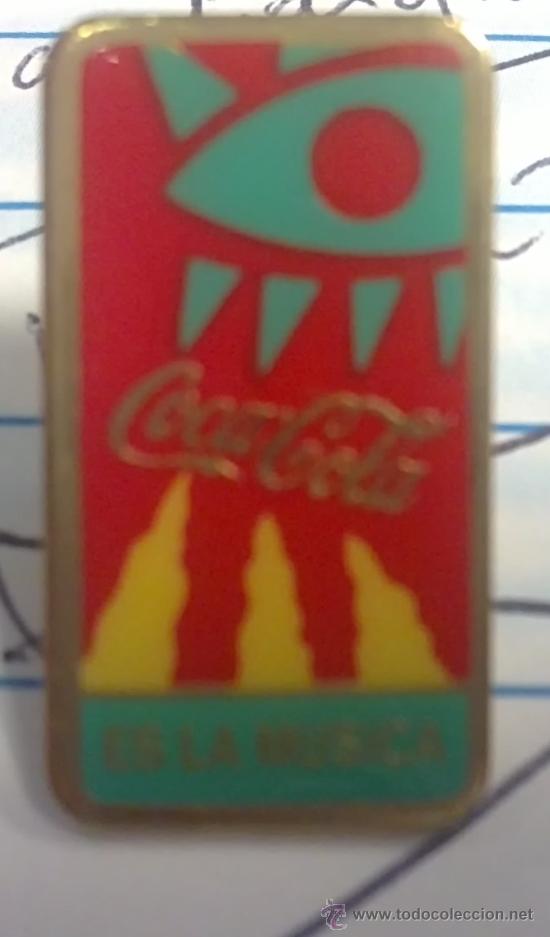 Collectionnisme de Coca-Cola et Pepsi: COCA COLA ES LA MUSICA - PIN