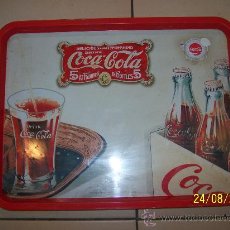 Coleccionismo de Coca-Cola y Pepsi: COCACOLA BANDEJA MEDIDA 48 X 34,5. Lote 32946910