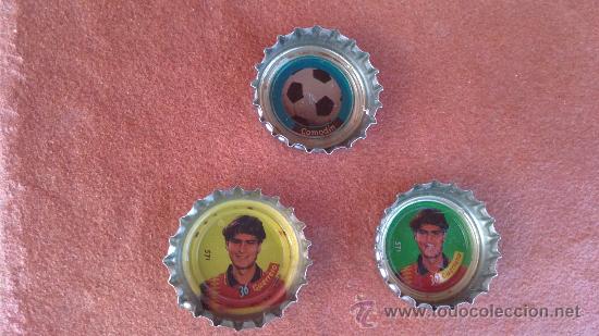Coleccionismo de Coca-Cola y Pepsi: GUERRERO.N&ordm; 36.Chapa de Coca-Cola.Liga nacional de futbol de Espa&ntilde;a.A&ntilde;o 1995.