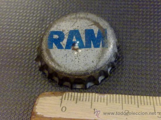 Coleccionismo de Coca-Cola y Pepsi: chapa botella leche Ram - Foto 1