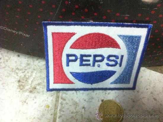 Coleccionismo de Coca-Cola y Pepsi: LOGOTIPO EN TELA PEPSI - Foto 1