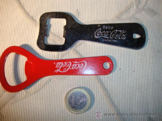 Collecting of Coca-Cola and Pepsi: 2 ABRIDORES ABRIDOR ORIGINAL DE COCA-COLA DE METAL