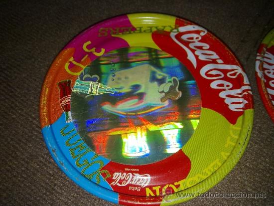 Coleccionismo de Coca-Cola y Pepsi: rappers 3d coca cola - Foto 2