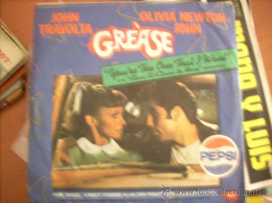Colecionismo de Coca-Cola e Pepsi: GREASE JOHN TRAVOLTA: YOU'RE THE ONE THAT I LOVE  PROMO