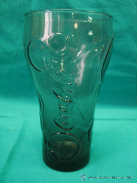 Collectionnisme de Coca-Cola et Pepsi: Vaso de Coca cola. Altura 14&acute;5x8 cm