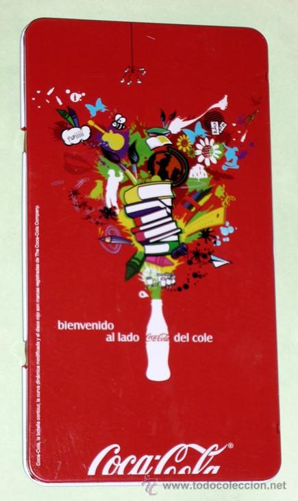 Sammeln von Coca-Cola und Pepsi: COCA COLA .ESTUCHE METALICO CON 12 LAPICES DE COLORES GRABADOS COCA COLA .FOTOS