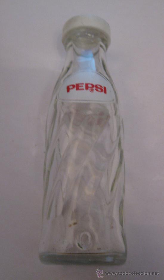 Sammeln von Coca-Cola und Pepsi: SALERO MARCA PEPSI EN CRISTAL.
