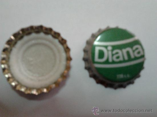 Collectionnisme de Coca-Cola et Pepsi: chapa refresco diana sin estrenar