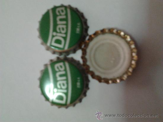 Collezionismo di Coca-Cola e Pepsi: chapa refresco diana, sin estrenar, lote de 2 chapas