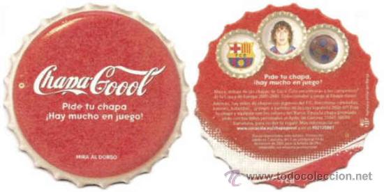 Sammeln von Coca-Cola und Pepsi: Posavasos Coca-cola chapagol