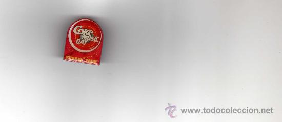 Sammeln von Coca-Cola und Pepsi: PIN DE COCA COLA &rdquo;COKE MUSIC DAY EUROPA PARK&rdquo;