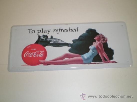 Collectionnisme de Coca-Cola et Pepsi: CHAPA DE COCA COLA A&Ntilde;OS 90 - IMPECABLE